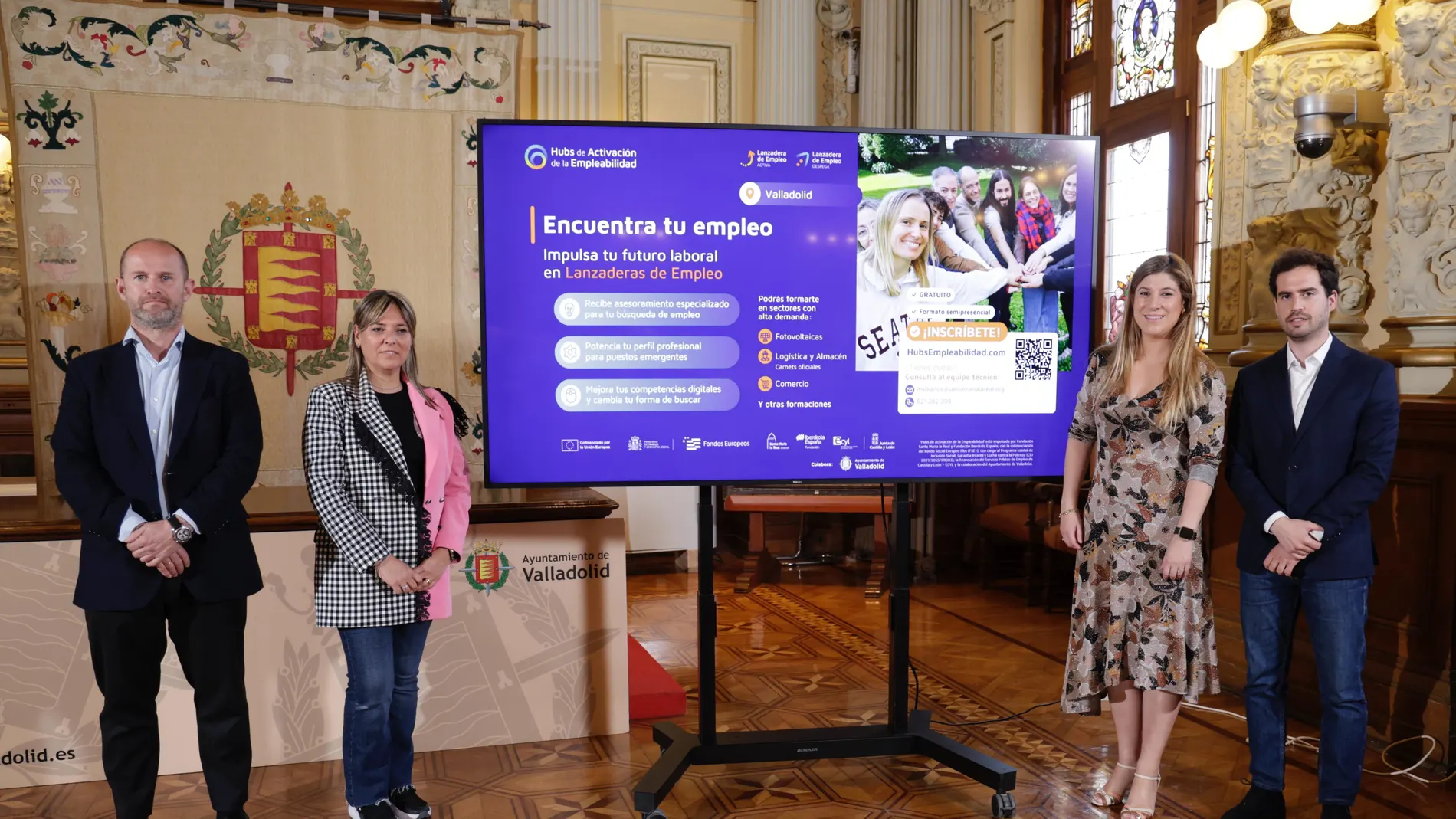Presentación del programa de orientación laboral ‘Hubs de Activación de la Empleabilidad’