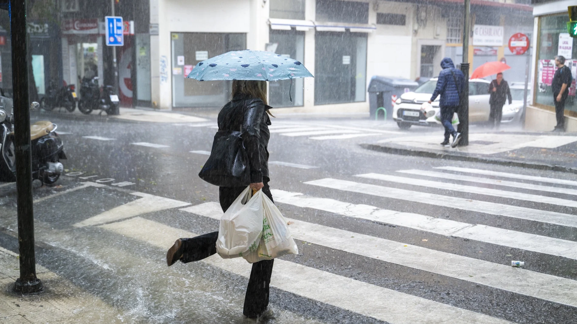 Dónde va a llover esta semana