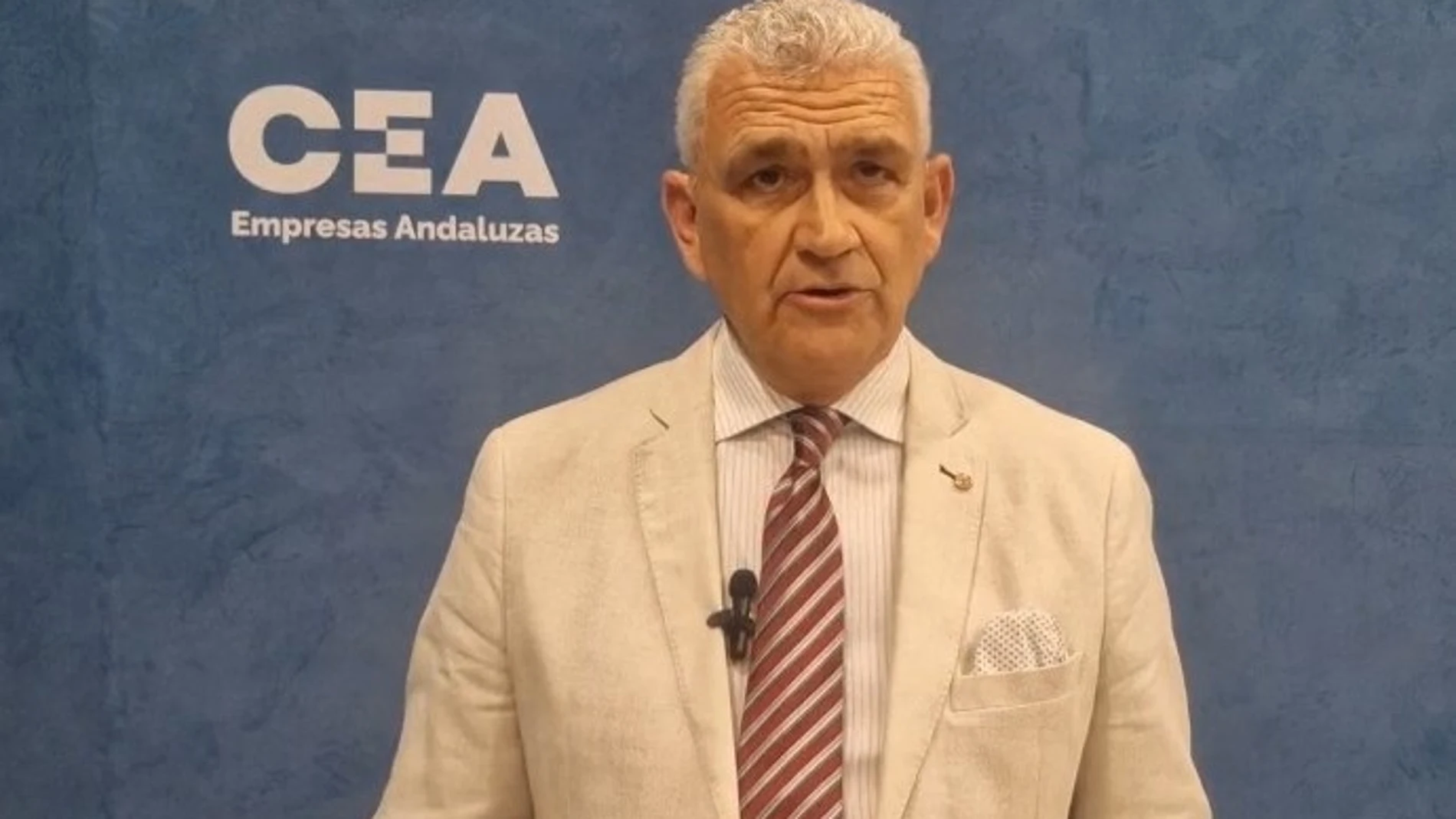 El director de relaciones laborales de CEA, Manuel Carlos Alba