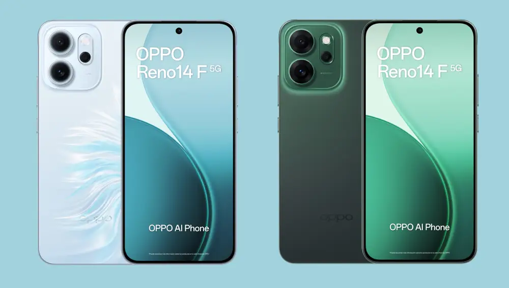 El Reno14 F 5G en sus dos colores disponibles