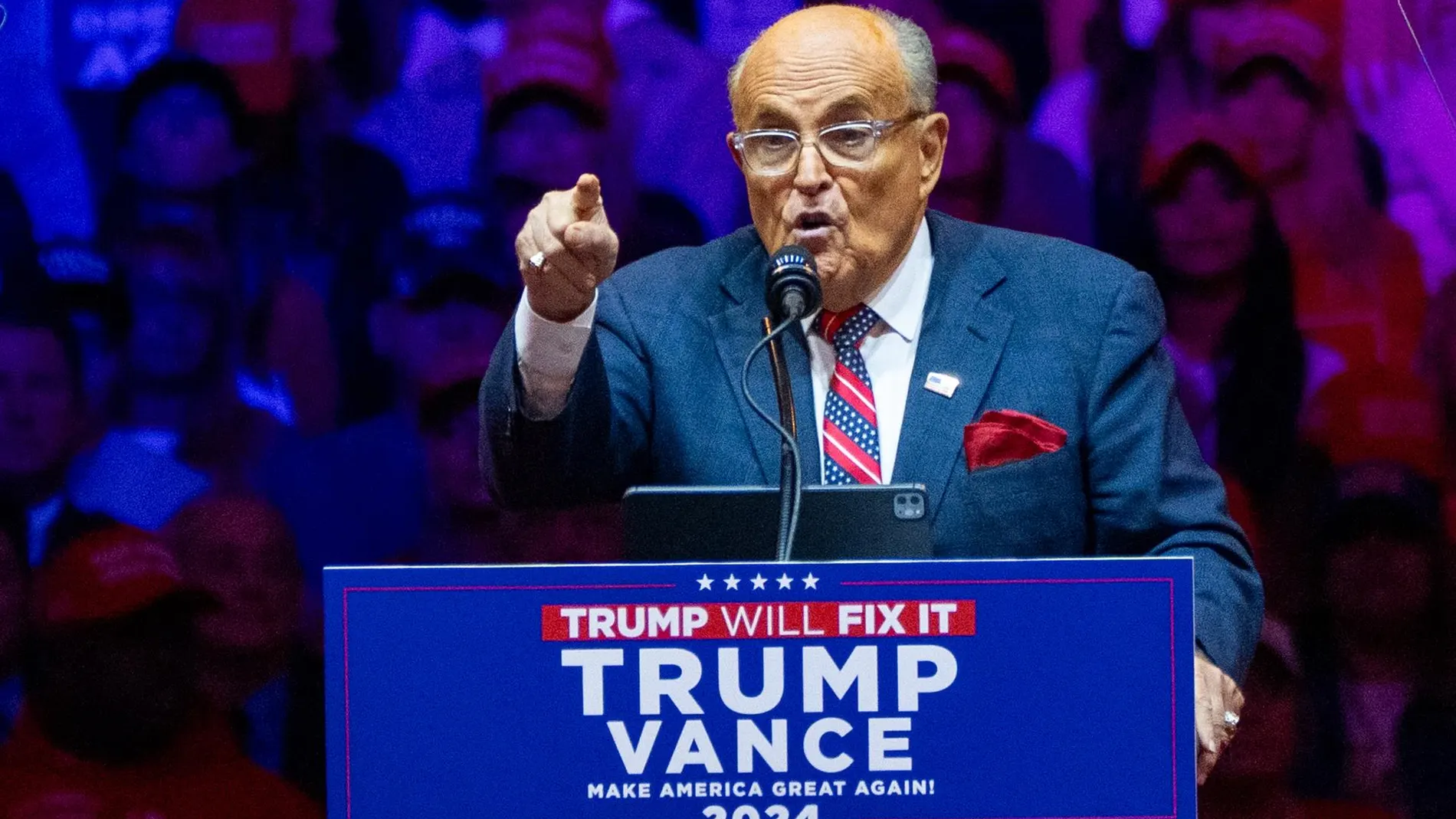 Rudy Giuliani, ex alcalde de Nueva York