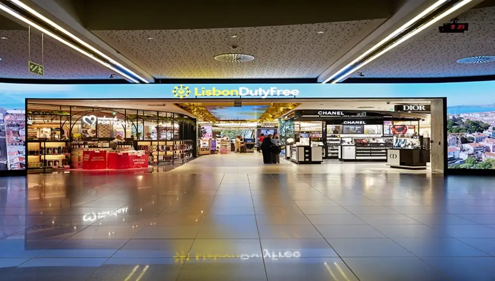 Tienda libre de impuestos del aeropuerto de Lisboa