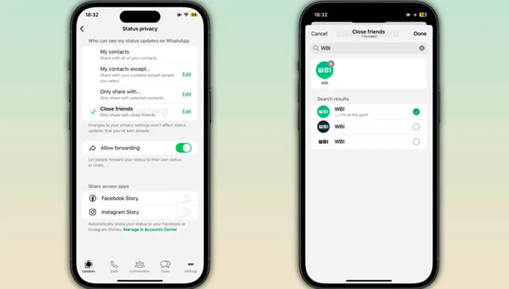 Así son los Amigos cercanos de WhatsApp