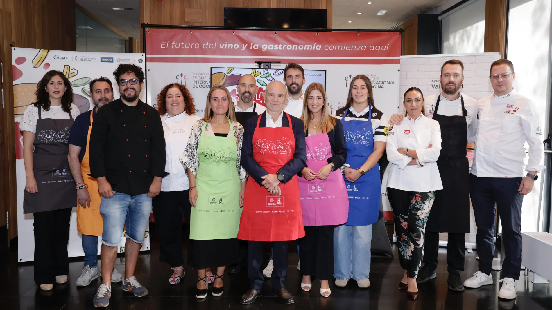 Presentación del concurso gastronómico juvenil Pucela Chef