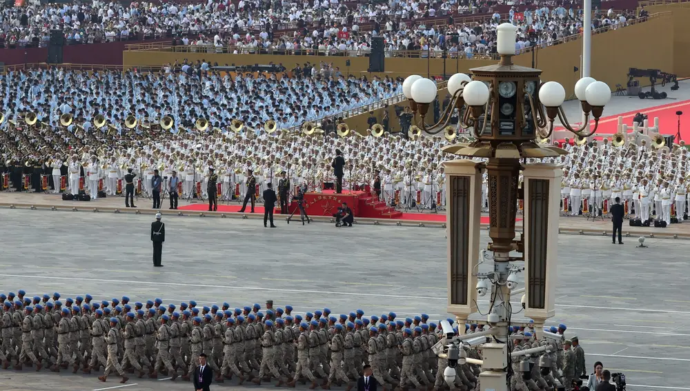 Military parade to mark 80th anniversary of the end of the Sino Japanese war in Beijing