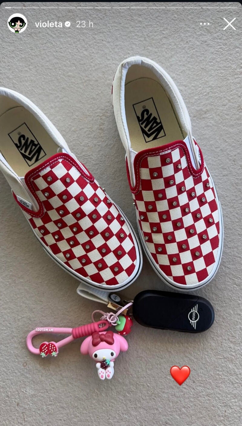 Las zapatillas de Violeta.