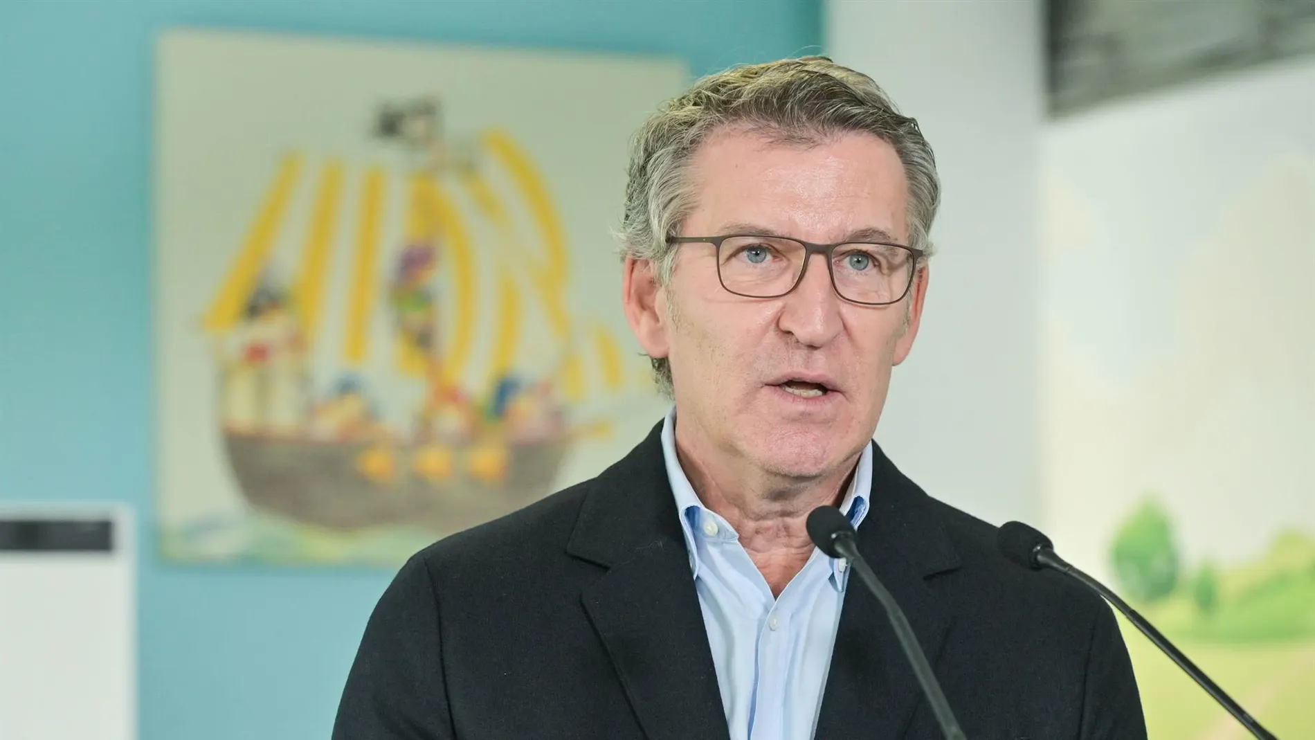 MADRID.-Feijóo promete educación de 0 a 3 años gratis y pone como ejemplo a las CCAA del PP: "Lo prometí en Galicia y lo cumplí"