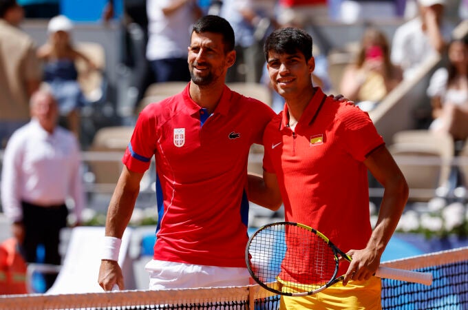 Alcaraz-Djokovic, entre la revancha y la leyenda