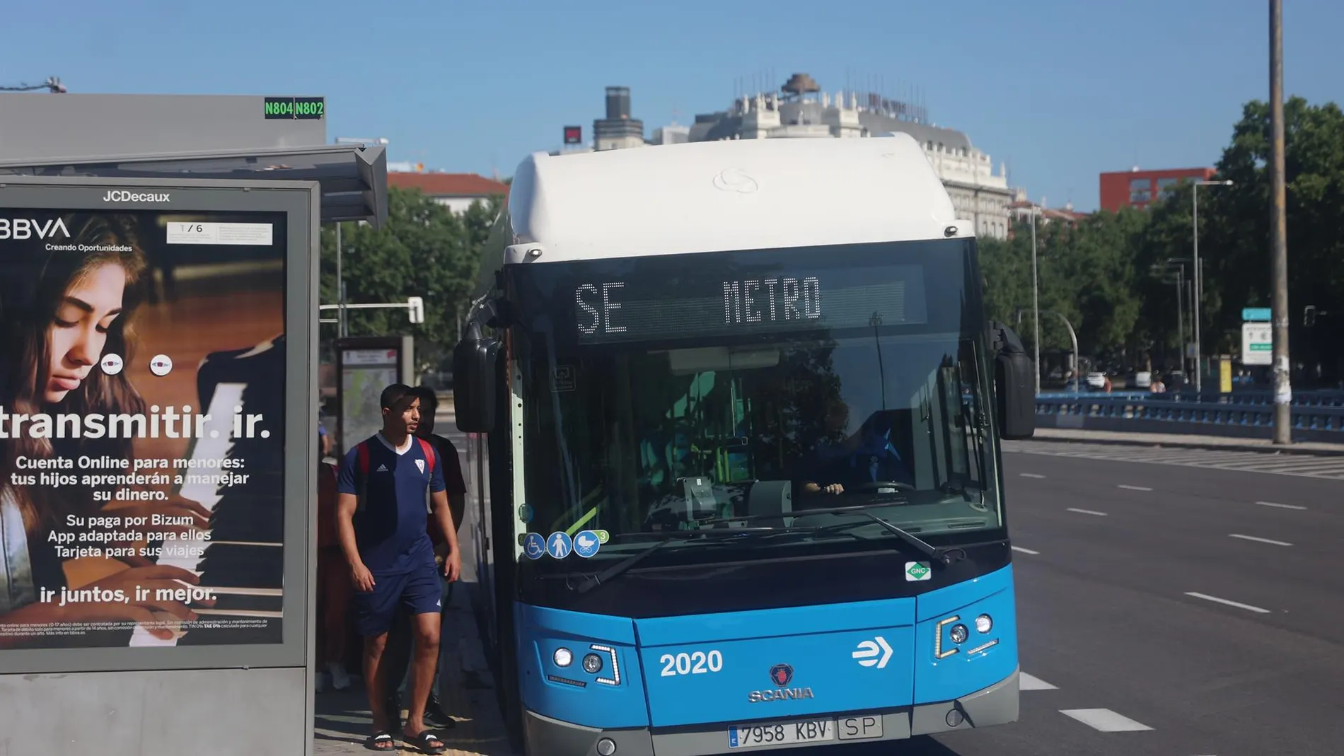 Tres nuevas líneas gratuitas de autobús de EMT cubrirán el tramo cerrado de la Línea 6 de Metro entre Moncloa y Legazpi