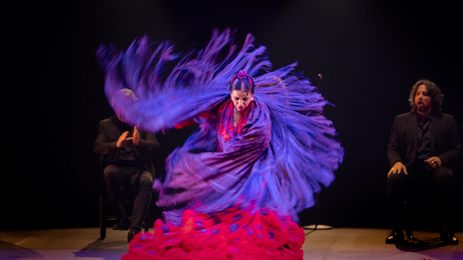 Eva Yerbabuena, en acción