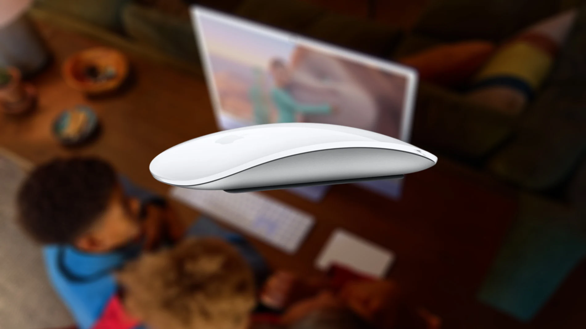 El Magic Mouse es fino y ligero
