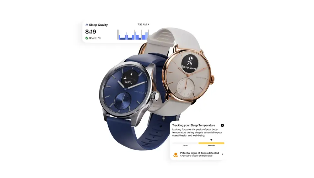 El nuevo Withings ScanWatch 2 te envía notificaciones proactivas acerca de tu estado de salud