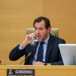 Óscar Puente comparece en la Comisión de Transportes del Congreso. David Jar