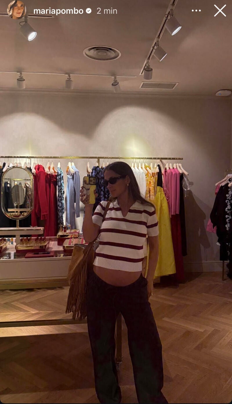 El look de María Pombo.
