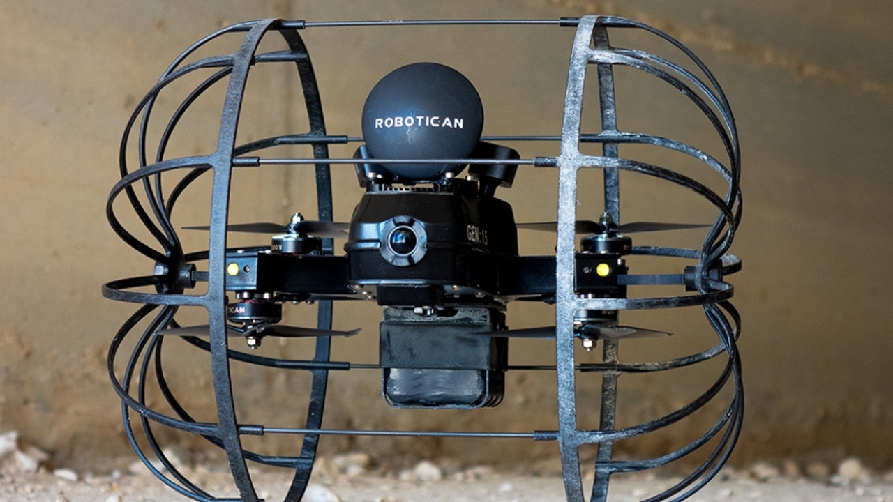 Puede volar y también rodar, este dron espía es pequeño, pero matón y un verdadero peligro