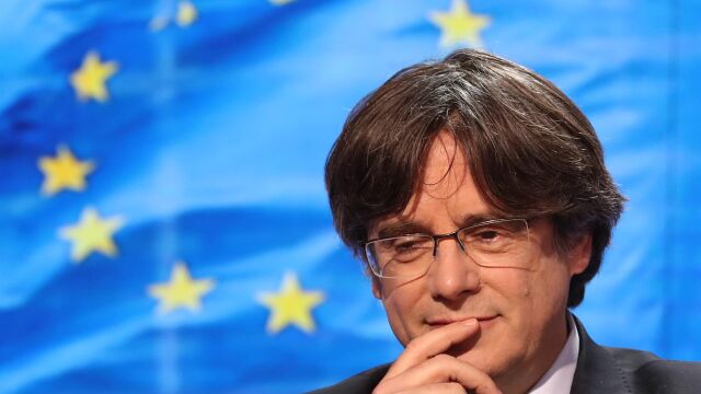 El expresidente de la Generalitat de Cataluña Carles Puigdemont