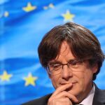 El expresidente de la Generalitat de Cataluña Carles Puigdemont