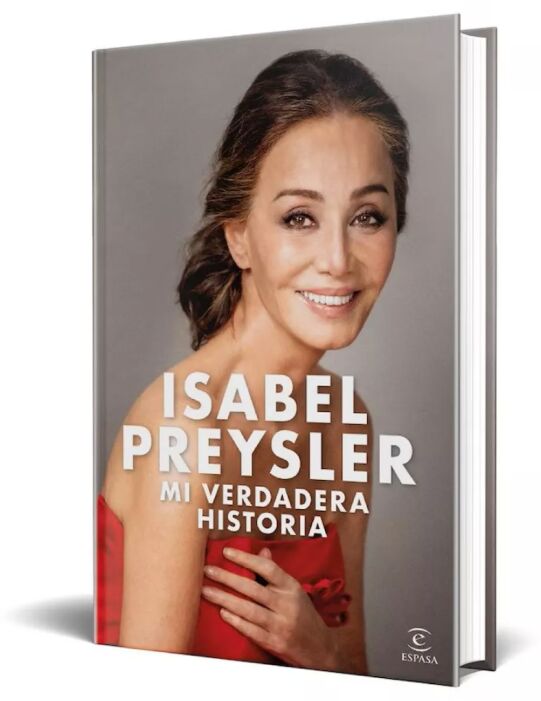 La portada del libro de Isabel Preysler, "Mi verdadera historia"