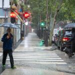 MURCIA.-Lluvias, tormentas y calor activan hoy los avisos en cuatro provincias, con máximas de hasta 38ºC
