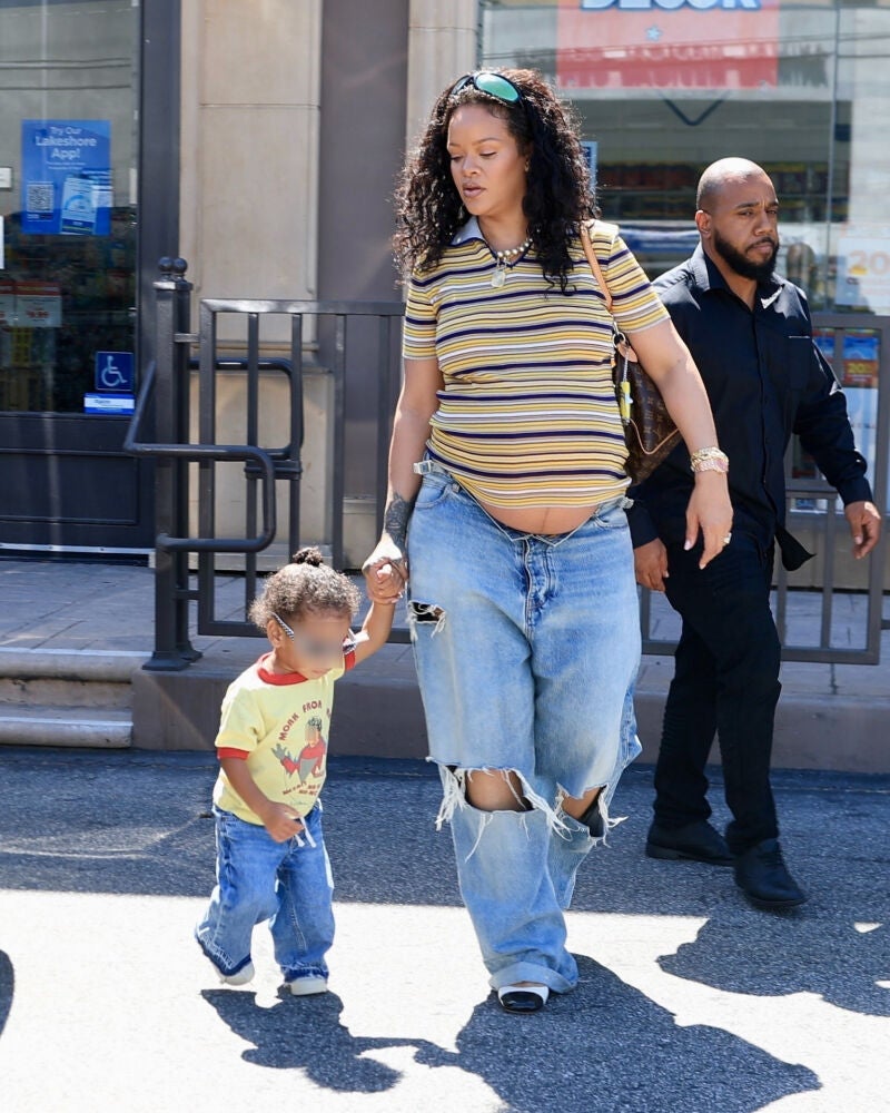 El look de Rihanna.