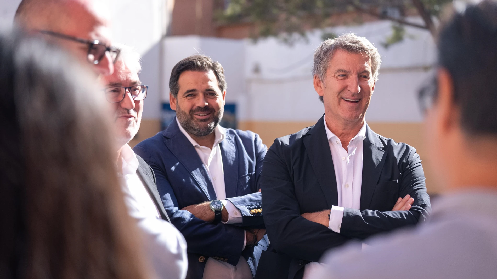 El presidente del Partido Popular, Alberto Núñez Feijóo, en Guadalajara Sebastián Hipperdinger / Europa Press 04/09/2025
