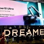 El robot aspirador Cyber10 Ultra, una de las estrellas del evento de Dreame
