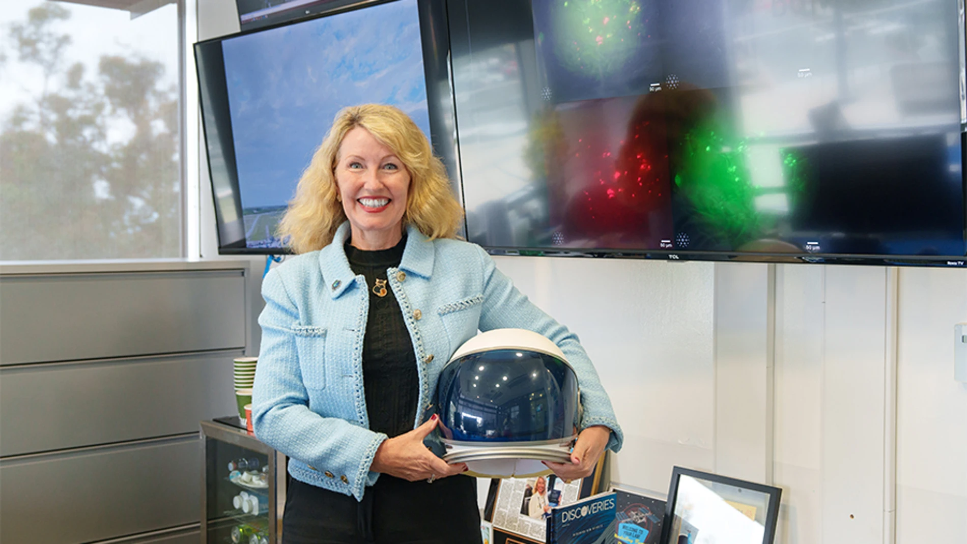 La doctora Catriona Jamieson ha liderado una investigación del Sanford Stem Cell Institute sobre el impacto de los viajes espaciales en el envejecimiento celular