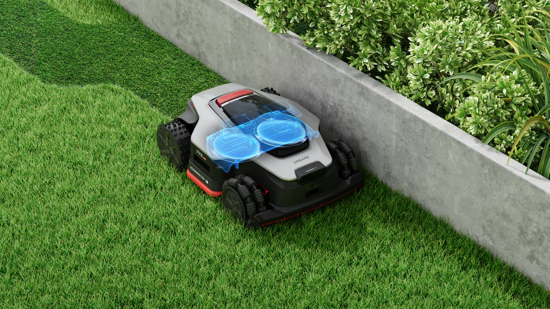 La nueva serie de robots cortacéspedes Dreame A3 AWD