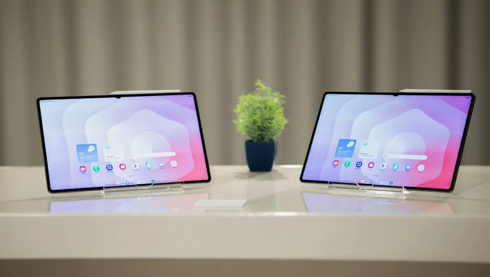Así lucen las pantallas de las nuevas Samsung Galaxy Tab S11 y Galaxy Tab S11 Ultra