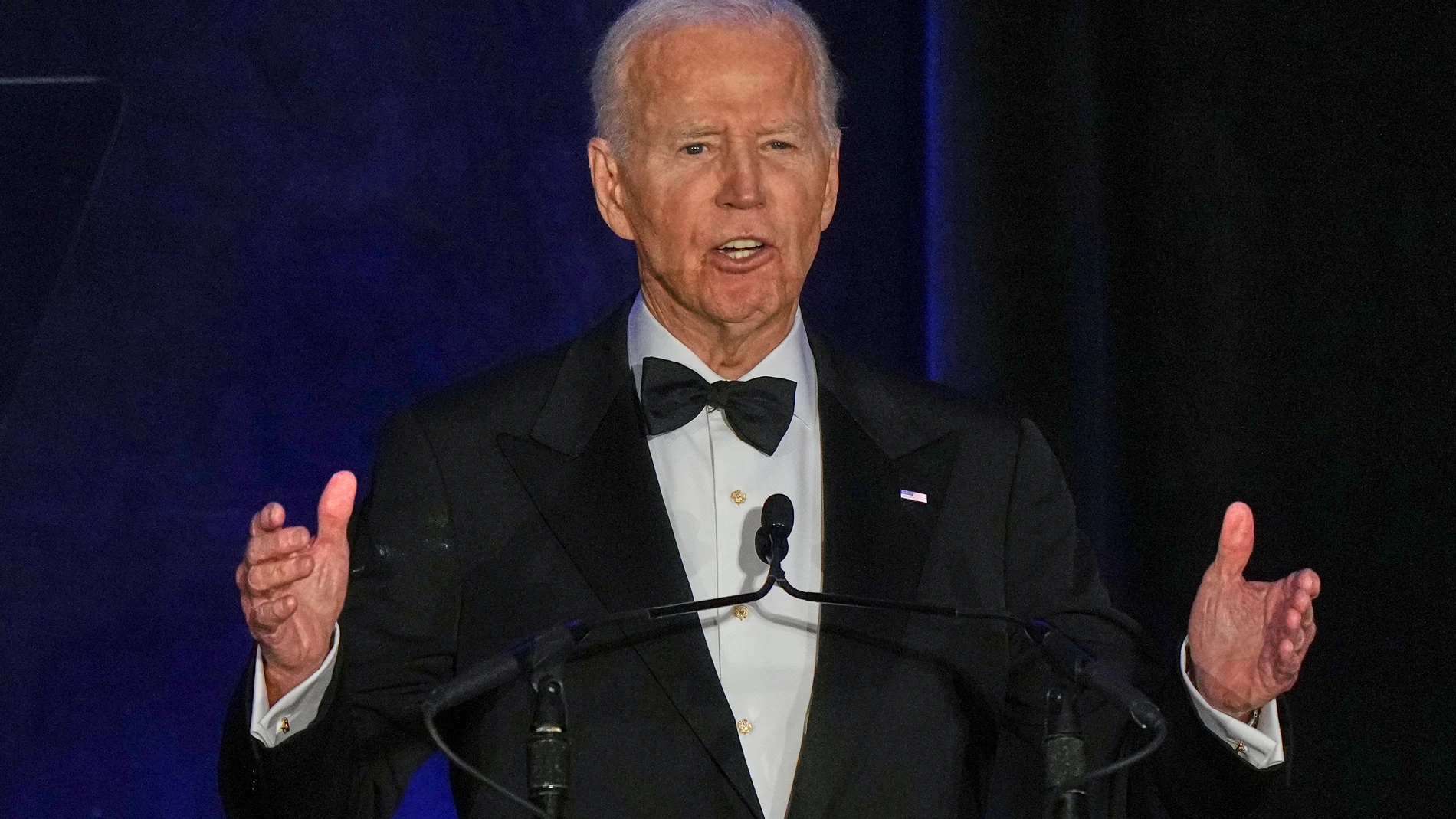 FILE - Former President Joe Biden speaks during the National Bar Association's 100th Annual Awards Gala in Chicago, July 31, 2025. (AP Photo/Nam Y. Huh, File)