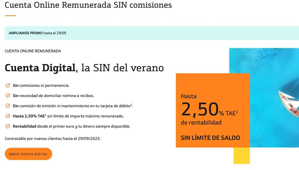 Cuenta Digital Bankinter