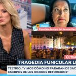Testigo española relata en 'Espejo Público' el accidente del funicular de Lisboa y el terror vivido con su hija