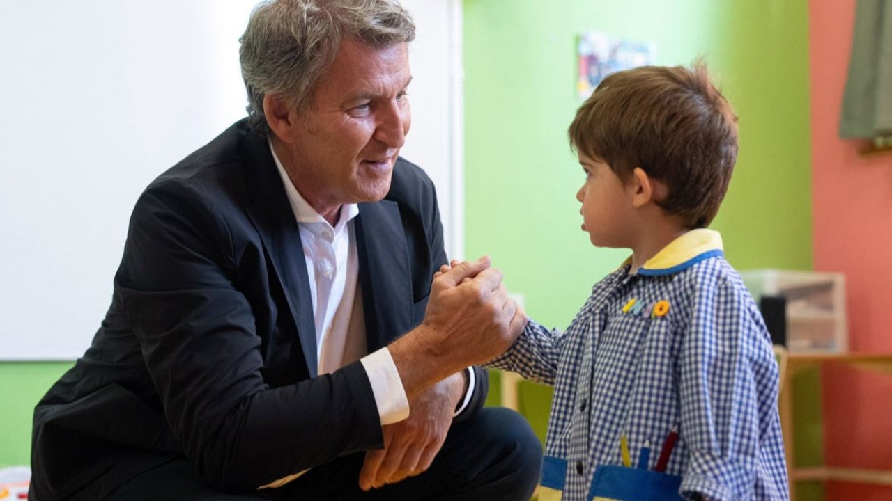 Feijóo promete educación gratis de 0 a 3 años y afirma: "No tardaré seis años en cumplir esa promesa"
