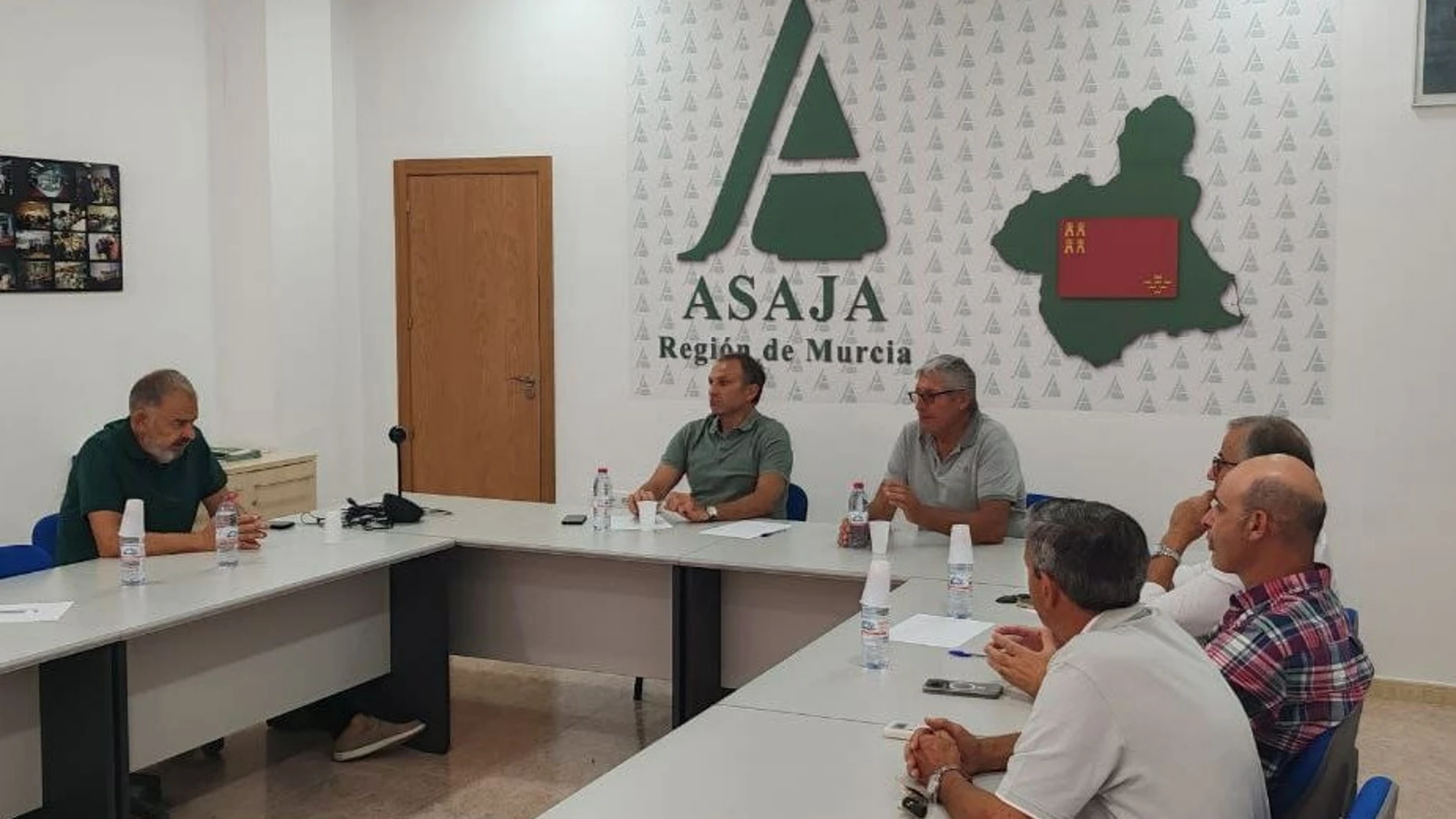 ASAJA Murcia ratifica su apoyo al Trasvase Tajo - Segura en un reunión mantenida con el SCRATS REMITIDA / HANDOUT por ASAJA Fotografía remitida a medios de comunicación exclusivamente para ilustrar la noticia a la que hace referencia la imagen, y citando la procedencia de la imagen en la firma 04/09/2025