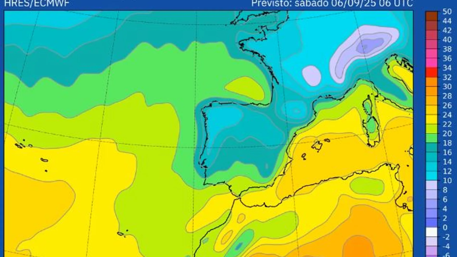 Previsión de temperaturas