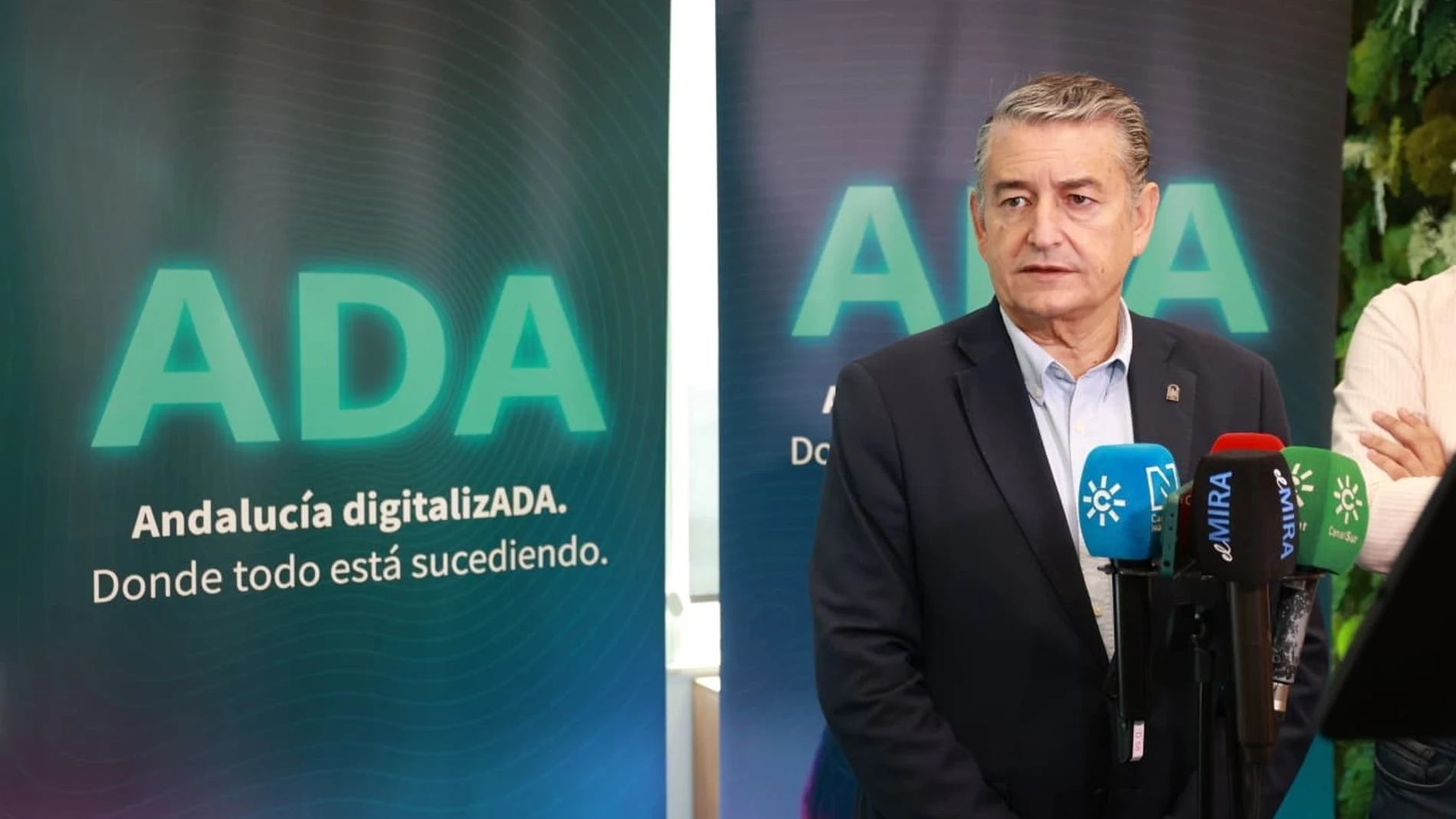 El consejero andaluz de la Presidencia, Interior, Diálogo Social y Simplificación Administrativa, Antonio Sanz, este viernes en Sevilla ROCÍO RUZ-EUROPA PRESS 05/09/2025