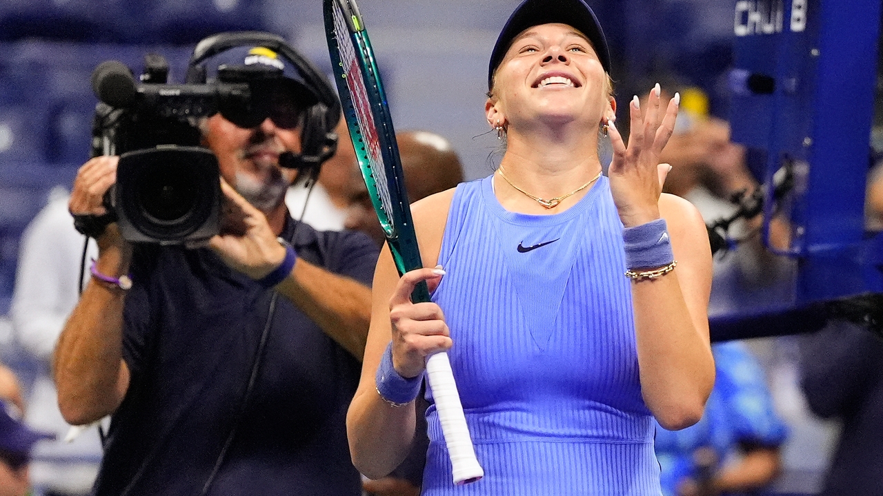 Caerse y levantarse: así es la vida de Anisimova, que desafía a Sabalenka en la final del US Open