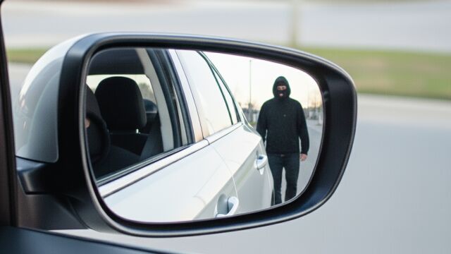 La nueva "estafa del retrovisor": la estrategia viral que consiste en abollarte el coche para robarte los datos del móvil