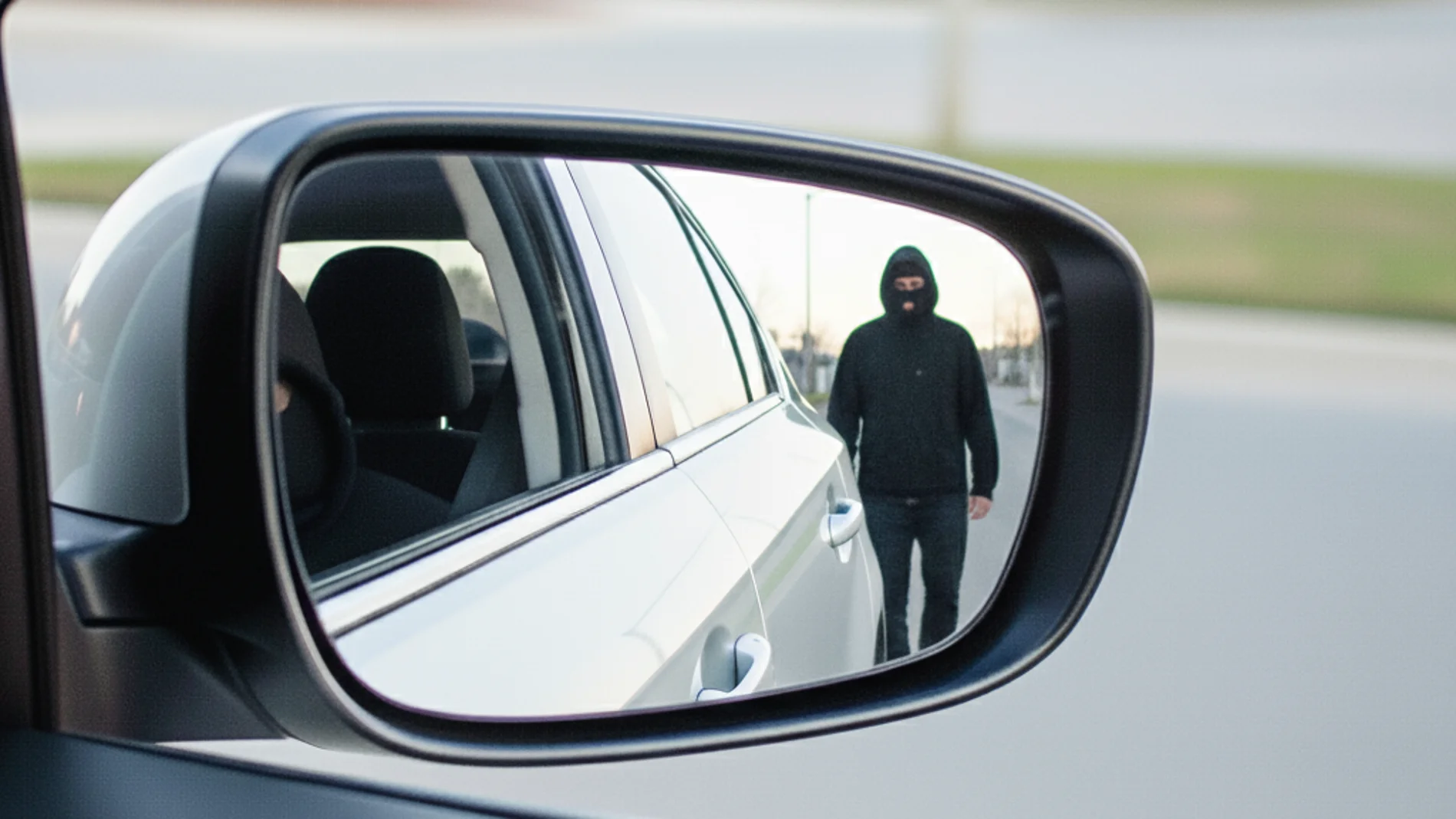 La nueva "estafa del retrovisor": la estrategia viral que consiste en abollarte el coche para robarte los datos del móvil
