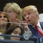 Trump en el US Open en 2025