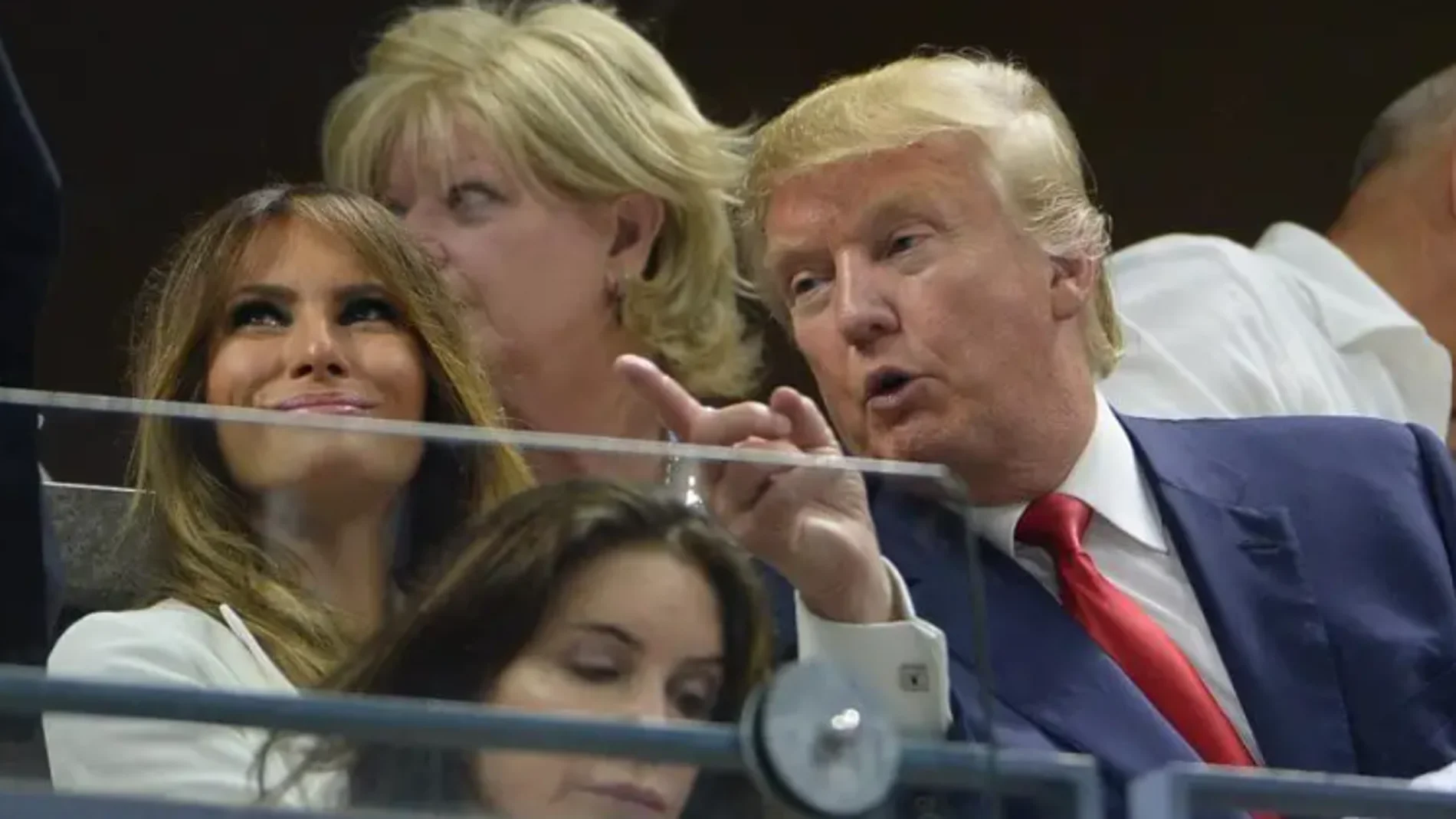Trump en el US Open en 2025