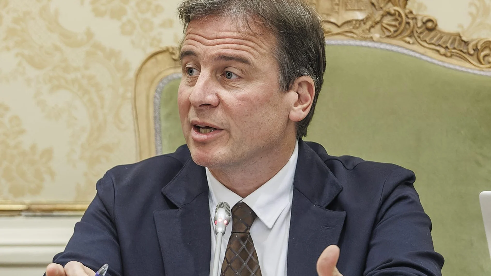 El presidente del PP de Burgos, Borja Suárez