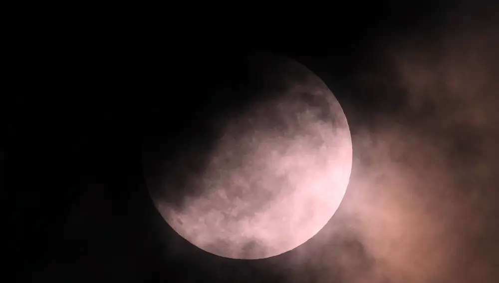 Myanmar Moon Eclipse