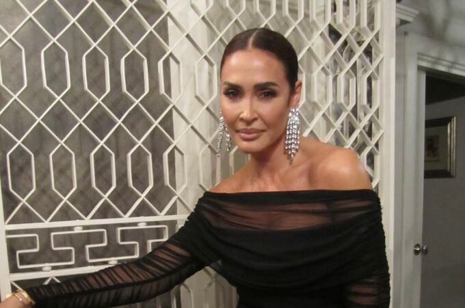 El look de invitada de Vicky Martín Berrocal.