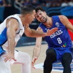 Zoosman y Sloukas, en el Grecia - Israel de octavos de final del pasado Eurobasket