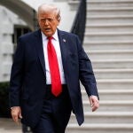 US President Trump departs White House for the US Open in New York