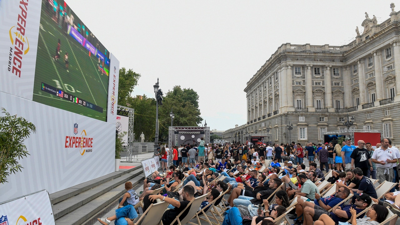La NFL de Estados Unidos acapara todas las miradas en Madrid