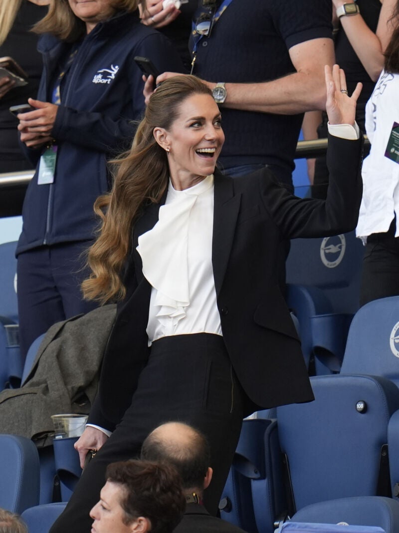 El look de Kate Middleton.