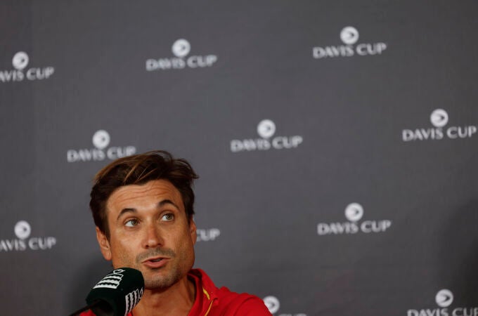 Rueda de prensa de la selección española de Copa Davis