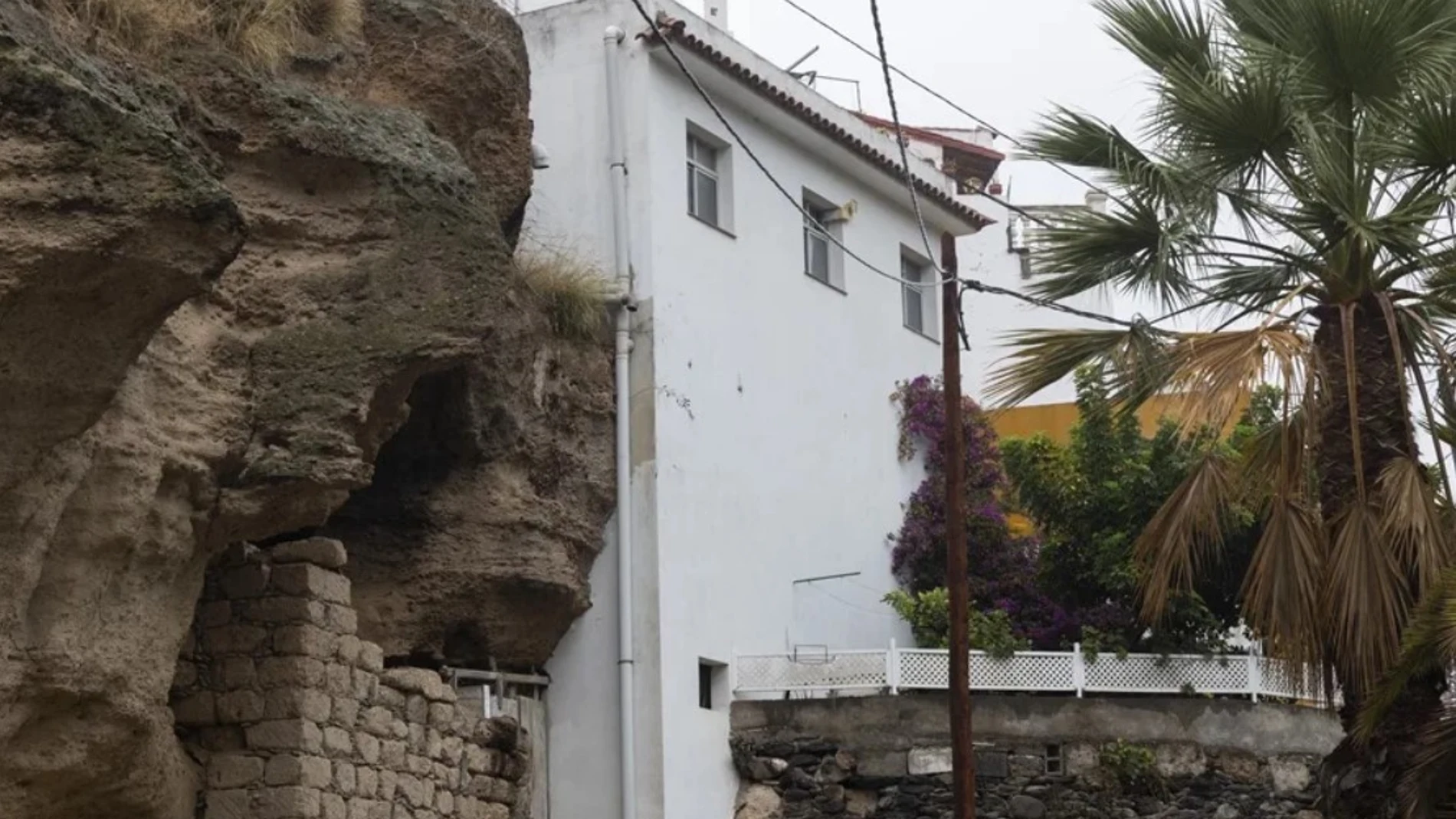 Imagen de la vivienda donde sucedieron los hechos, en el diseminado de Siete Puertas, en el barrio de San Lorenzo